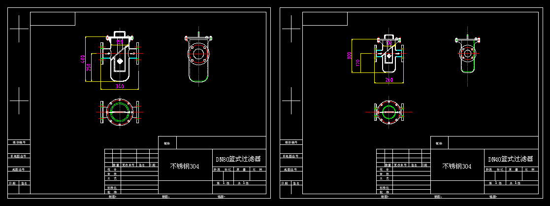 DN80DN40ʽͼ